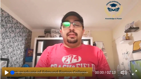 Student video testimonial